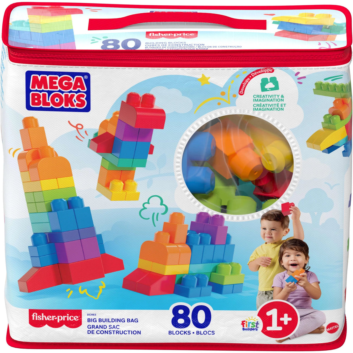 MEGA BLOKS BIG BUILDING BAG CLASSIC