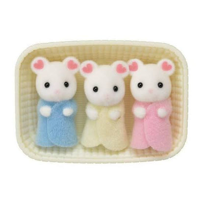 SYL/F MARSHMALLOW MOUSE TRIPLETS