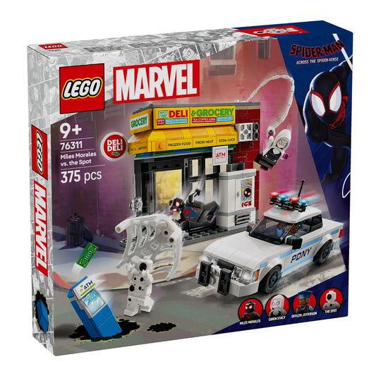 LEGO 76311 MARVEL MILES MORALES VS SPOT