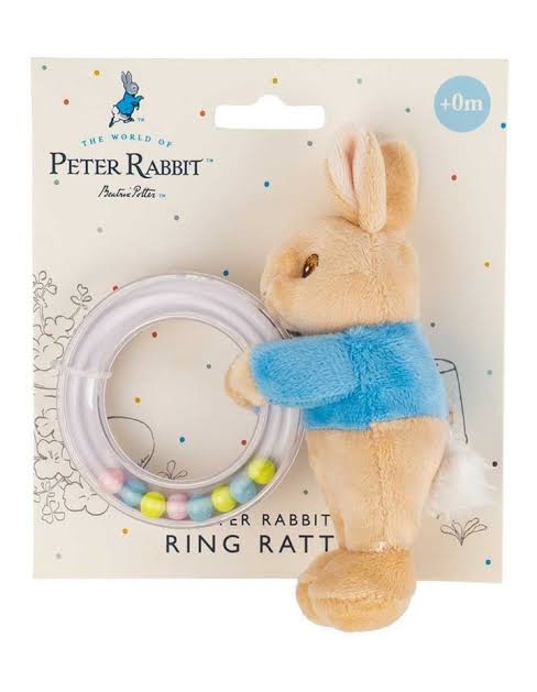 PETER RABBIT RING RATTLE