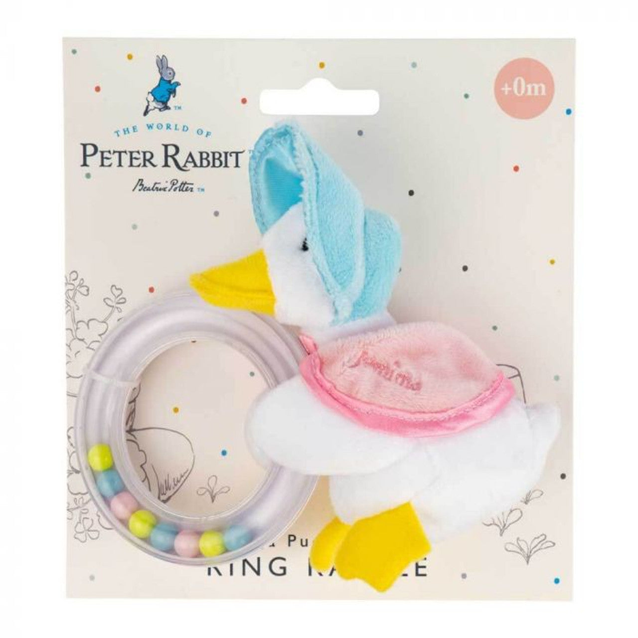 Peter Rabbit Rattle Toy PETER RABBIT JEMIMA PUDDLE DUCK RATTLE – Toys Bendigo