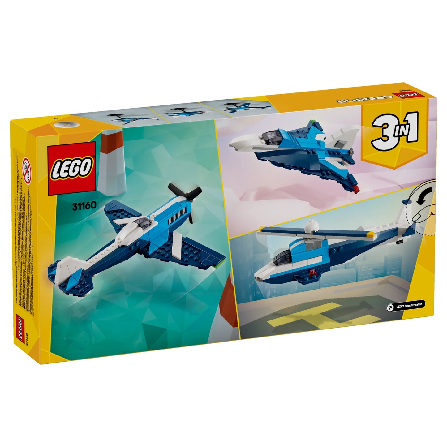 LEGO 31160 CREATOR AIRCRAFT RACE PLANE