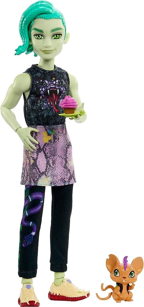 MONSTER HIGH DL DOLL DEUCE GORGON