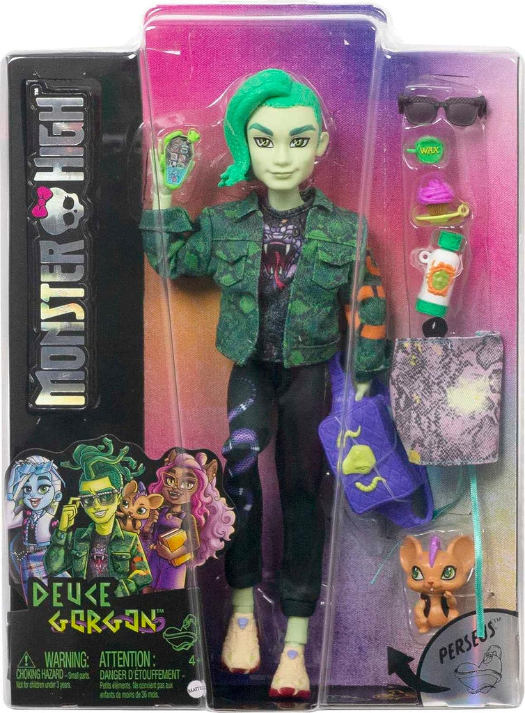 MONSTER HIGH DL DOLL DEUCE GORGON