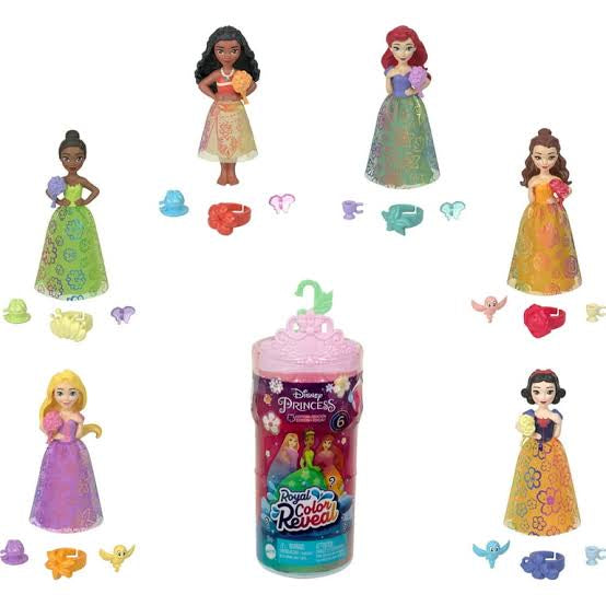 DISNEY PRINCESS ROYAL COLOR REVEAL