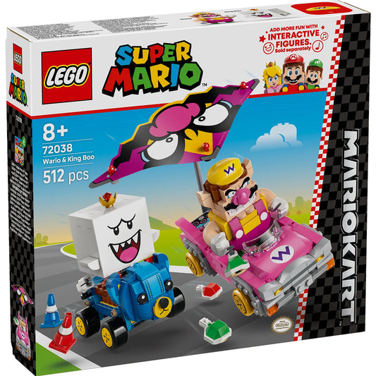 LEGO 72038 MARIO KART WARIO & KING BOO