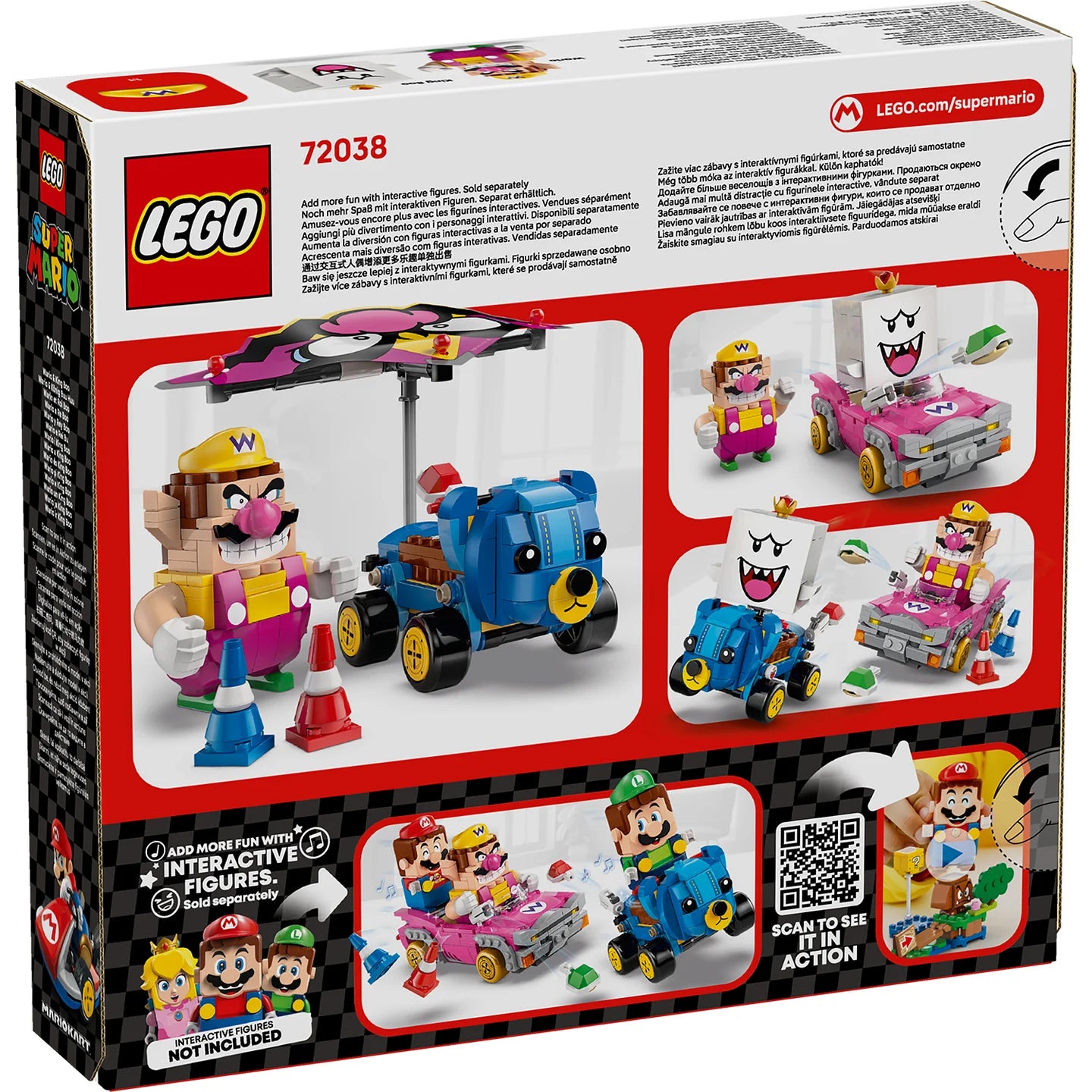 LEGO 72038 MARIO KART WARIO & KING BOO