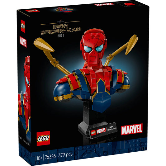 LEGO 76326 S/H IRON SPIDER-MAN BUST