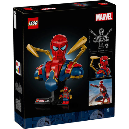 LEGO 76326 S/H IRON SPIDER-MAN BUST