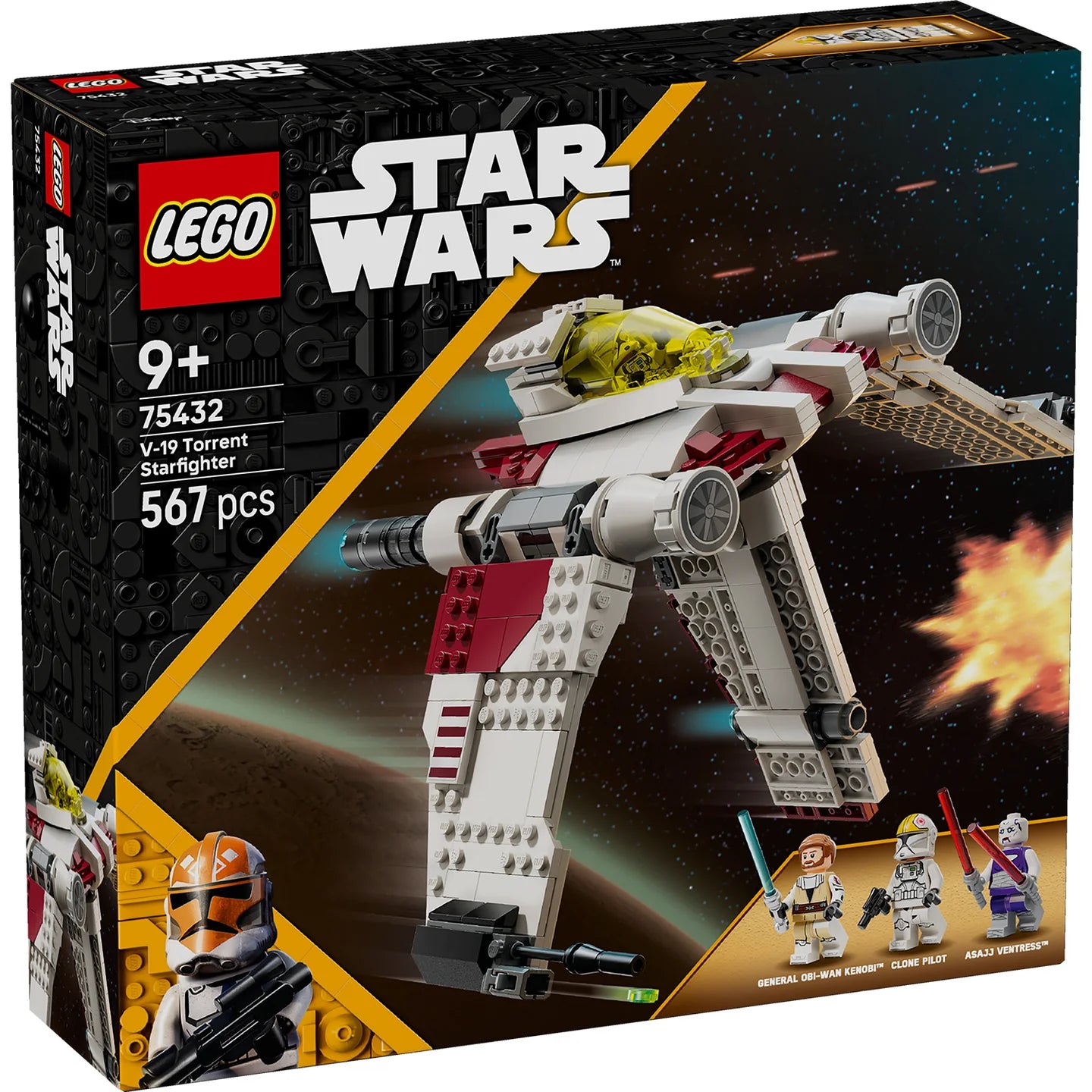 LEGO 75432 SW V-19 TORRENT STARFIGHTER