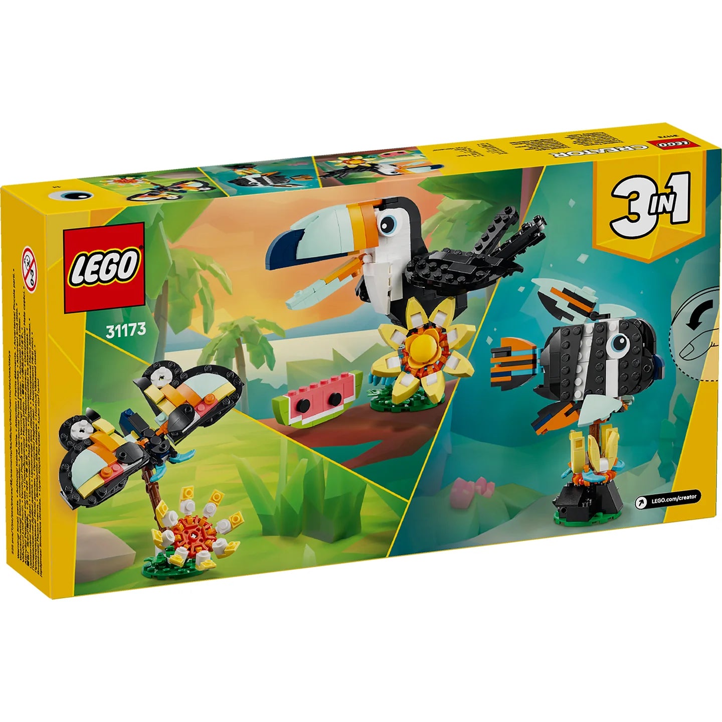 LEGO 31173 CREATOR TROPICAL TOUCAN