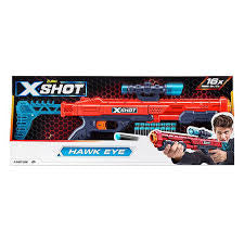 ZURU XSHOT EXCEL HAWK EYE W 16 DARTS