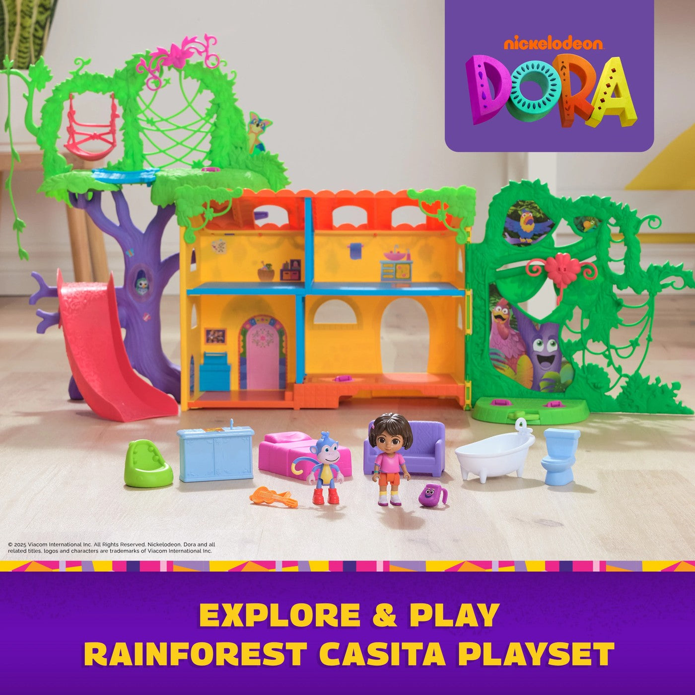 DORA DTE RAINFOREST CASITA PLAYSET