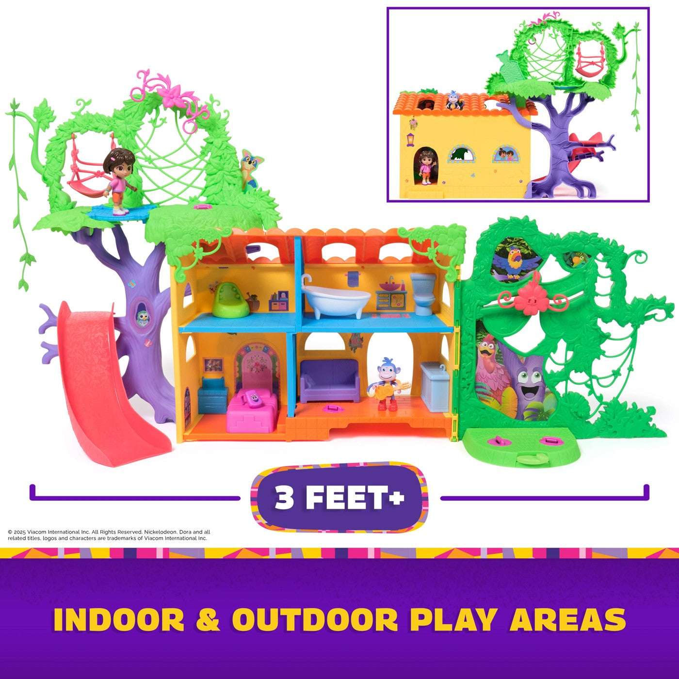 DORA DTE RAINFOREST CASITA PLAYSET