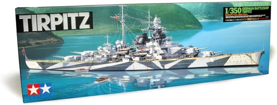 TAMIYA 1/350 TIRPITZ BATTLESHIP