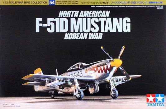 TAMIYA 1:72 NTH AMERICAN F-51S MUSTANG