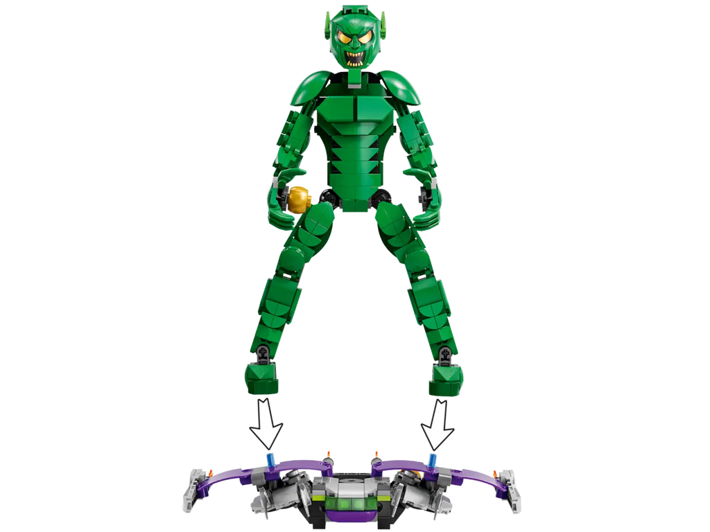 LEGO 76284 GREEN GOBLIN CONSTRUCTION FI