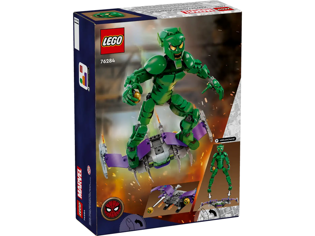 LEGO 76284 GREEN GOBLIN CONSTRUCTION FI