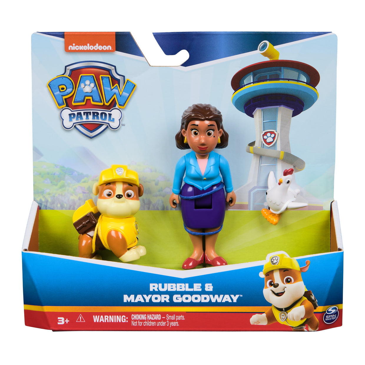 PAW PATROL HERO PUPS RUBBLE & MAYOR