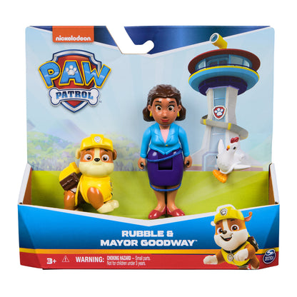 PAW PATROL HERO PUPS RUBBLE & MAYOR
