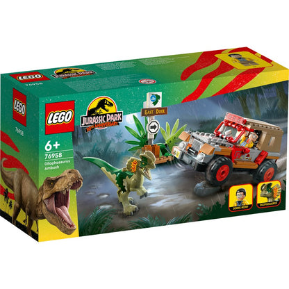 Lego 76958 Jw Dilophosaurus Ambush