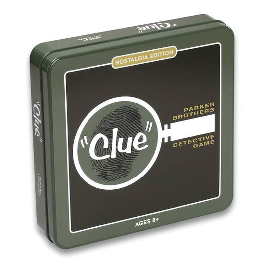 GAME NOSTALGIA CLUE IN TIN