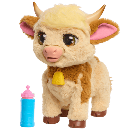 FRR FUR REAL MAGGIE FEED & FOLLOW COW