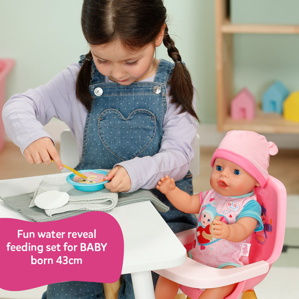 BB BABY BORN MEAL SET