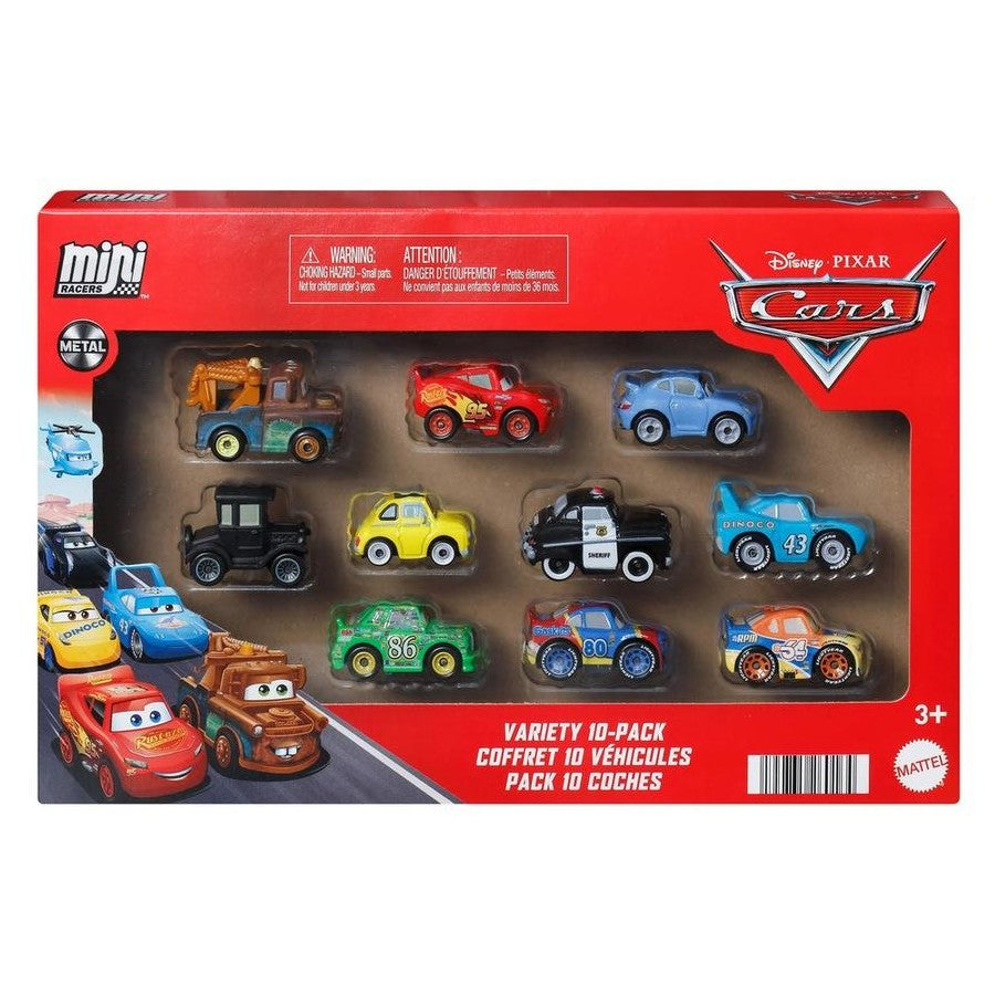 CARS MINIS D/C VARIETY 10 PACK