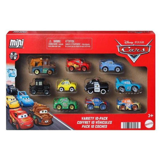 CARS MINIS D/C VARIETY 10 PACK