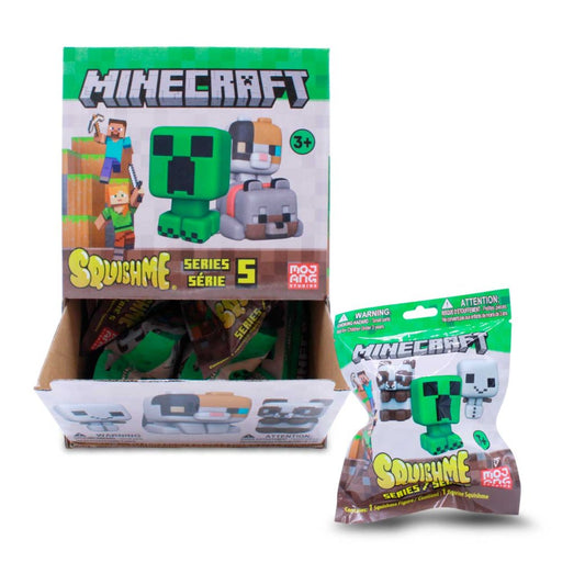 MINECRAFT 2.5" SQUISHMES S5