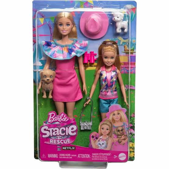 BRB STACIE TO THE RESCUE W BARBIE 2PK