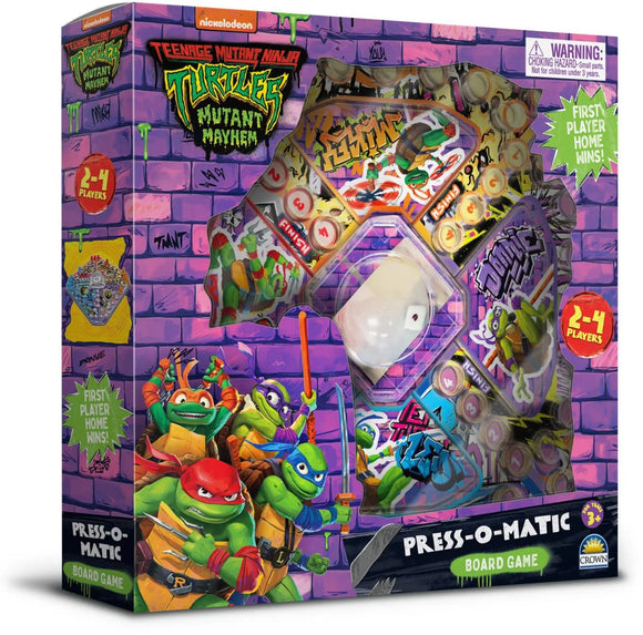 GAME PRESS O MATIC TMNT