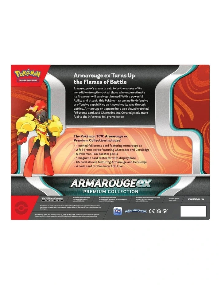 POKEMON TCG ARMAROUGE EX PREMIUM COLLECT