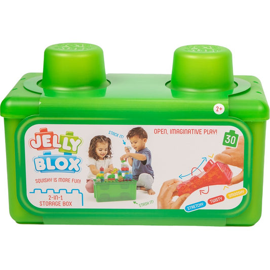 JELLY BLOX STASH & STACK 2 IN 1 STORAGE