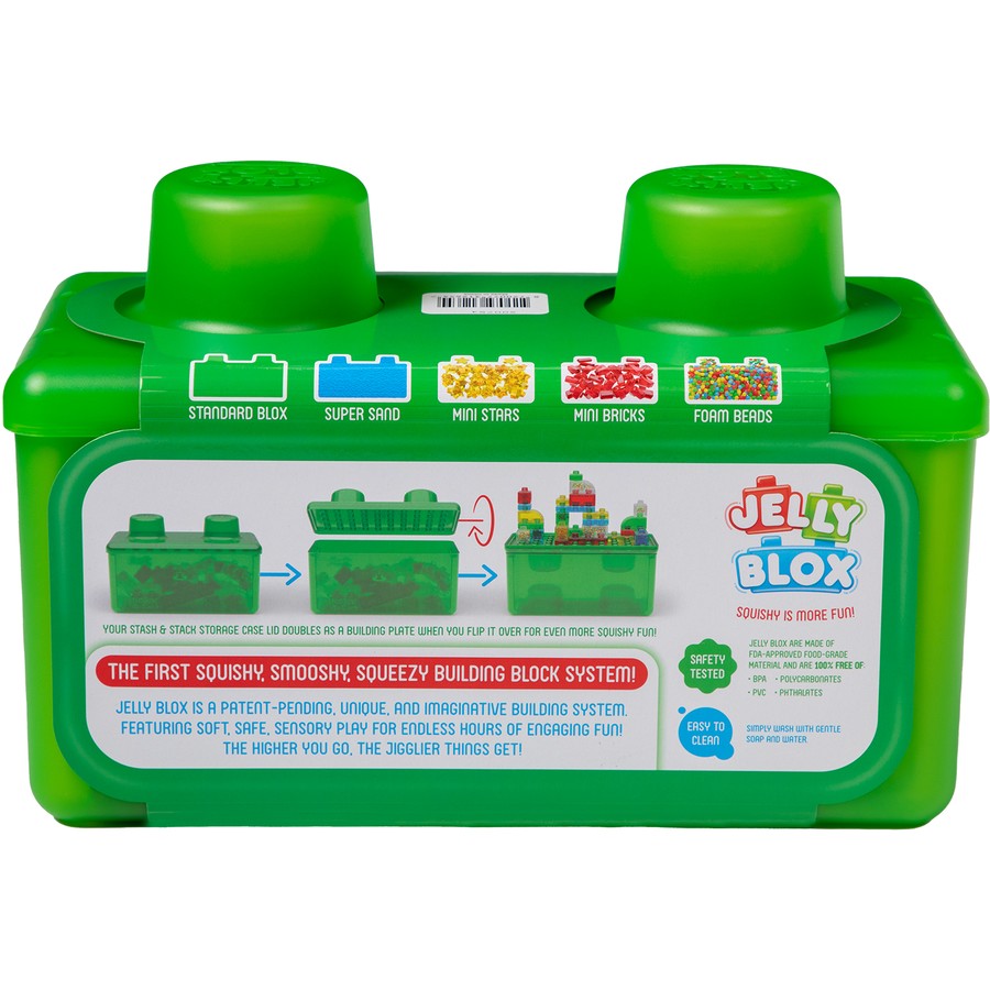 JELLY BLOX STASH & STACK 2 IN 1 STORAGE