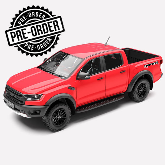 1:18 Ford Ranger Raptor True Red