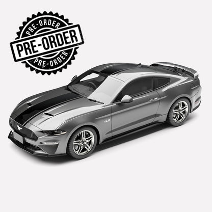 1:18 FORD MUSTANG GT CARBONIZED GREY