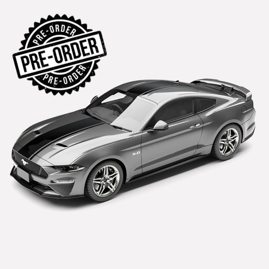 1:18 Ford Mustang Gt Carbonized Grey