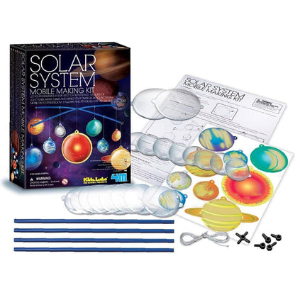 Kidsz Labs Solar System Mobile Making