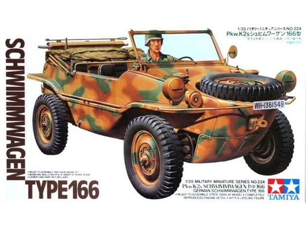 TAMIYA 1/35 GERMAN SCHWIMMWAGEN TYPE 166