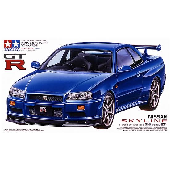 TAMIYA 1:24 NISSAN SKYLINE GT-R V.SPEC R