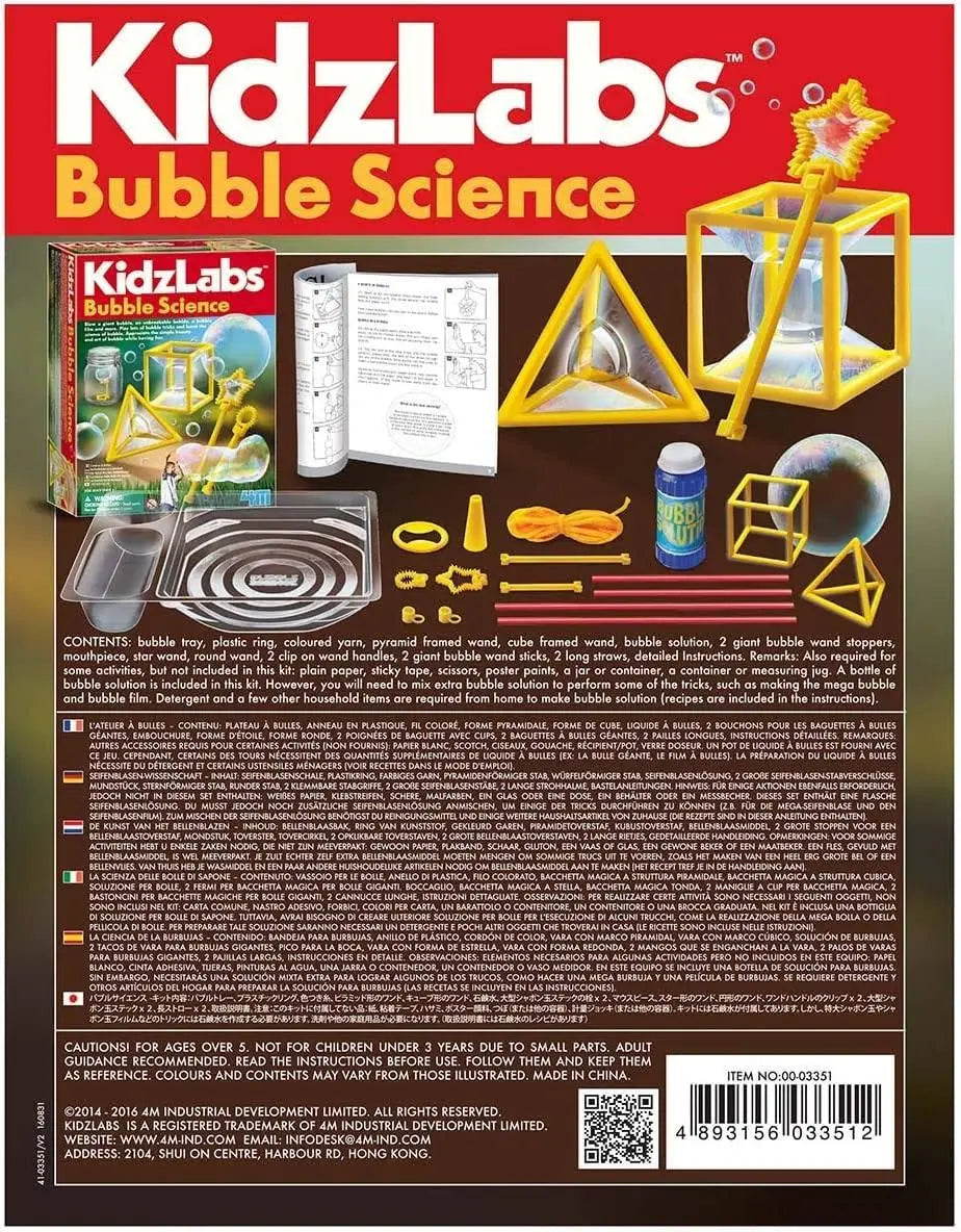 KIDZ LABS BUBBLE SCIENCE