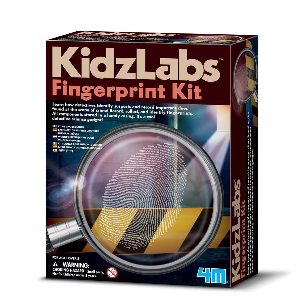 KIDZ LABS DETECTIVE FINGERPRINT KIT