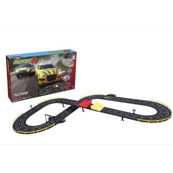 SCALEX43 FLYING LEAP SLOT CAR SET