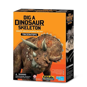 4M DIG A DINOSAUR TRICERATOPS