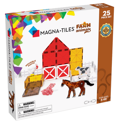 MAGNA TILES FARM ANIMALS 25P