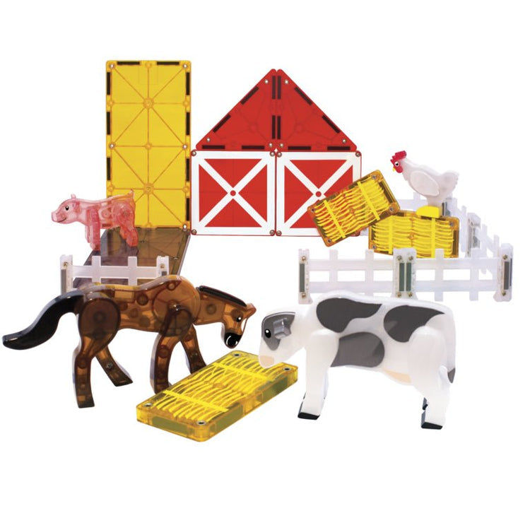 MAGNA TILES FARM ANIMALS 25P