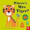 BOOK WHERE'S MRS TIGER FELT FLAPS