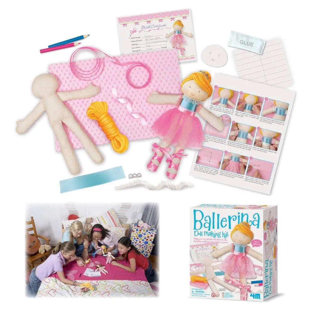 4M Doll Making Kit Ballerina